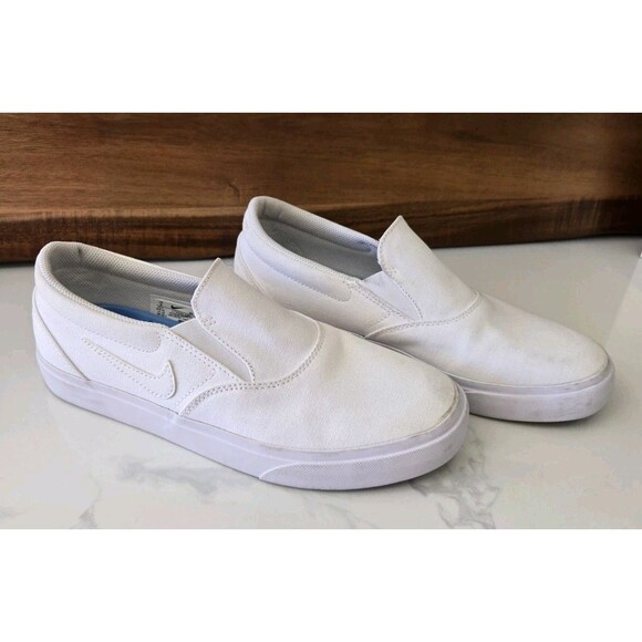 Nike SB Air Max Stefan Janoski Slip On White Size 8 Shoes Dunk Travis Womens 8 - Picture 1 of 7